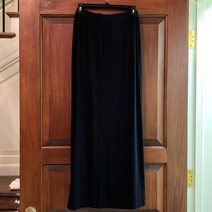 LONG TALL SALLY- Maxi Column Skirt- BLK